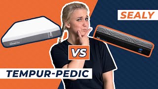 Sealy Posturepedic vs TempurPedic  Which Mattress Is Best [upl. by Peti]