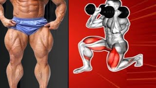 LEG WORKOUT  GET Wider Thigh Muscles [upl. by Poole]