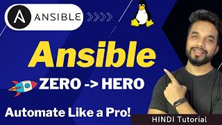 ANSIBLE Course For Beginners in One Video 2024 🔥 HINDI  MPrashant [upl. by Cohligan]