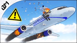 FAIRE EXPLOSER UN AVION EN PLEIN VOL  CRASHTEST  Teardown [upl. by Animahs137]