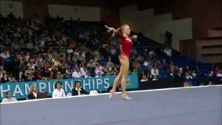 Nastia Liukin  FX  2008 Pacific Rim Championships [upl. by Votaw890]