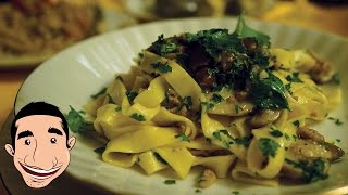 BEST MUSHROOM PASTA  How to Make Pasta with Porcini Mushroom [upl. by Meedan]