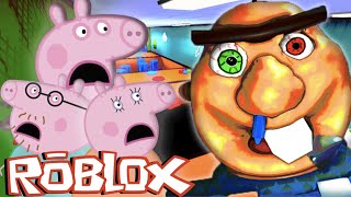 Peppa Pig ESCAPE BABY BOBBY DAYCARE in Roblox [upl. by Klina]