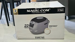 RICE COOKER YONG MA SMC0037 [upl. by Ocirnor622]