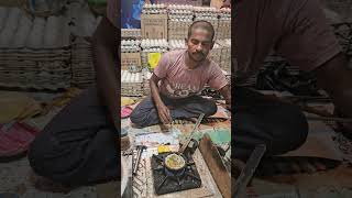 Jharkhandi Bhaiya जी Ka Desi Egg Pouch  पूरा झारखण्ड Fan है  indian street food  jharkhand [upl. by Lihp751]