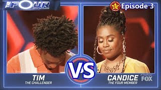 Tim Johnson Jr vs Candice Boyd with Results ampComments The Four 2018 Episode 3 [upl. by Scrivens36]