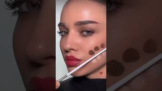 Contoure face technique very easy and beautiful ❤️ [upl. by Bunde]