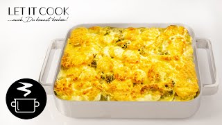 Kartoffel Brokkoli Gratin [upl. by Ebaj]