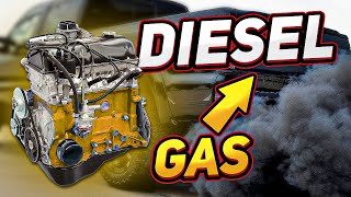 We convert a gasoline engine to run on diesel fuel  will it work [upl. by Nnaynaffit807]