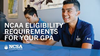 NCAA Academic Eligibility Requirements for GPA [upl. by Doris]