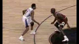 Allen Iverson Crosses Michael Jordan [upl. by Elvis]