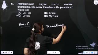 Prothrombinase enzyme convert inactive prothrombin into active thrombin in the presence of which [upl. by Nibas]