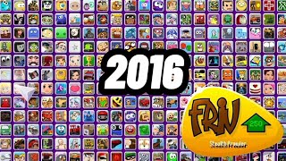 FRIV  ALL GAMES 2016 [upl. by Sheba]