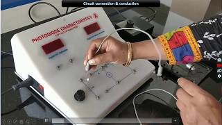 Photo diode characteristics experiment [upl. by Suinuj749]