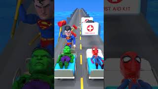 Hulk and Spidey Lying On Hosp Lyital Bed gta [upl. by Allyn1]