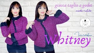 TUTORIAL Giacca a godet quotWhitneyquot 🤍lafatatuttofare🤍 [upl. by Michael]