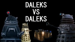 Ranking Daleks vs Daleks encounters [upl. by Ahsart]