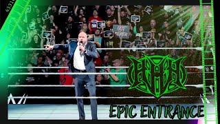 EPIC Triple H Full Entrance RAW After Wrestlemania 40 2024 wwe [upl. by Ivatts]