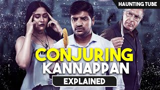 Horror Comedy Conjuring Movie  Connjuring Kannappan Explained in Hindi  Haunting Tube [upl. by Eniac]