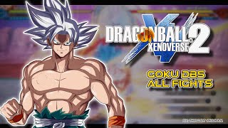 Dragon Ball Xenoverse 2 Goku DBS All Fight [upl. by Iel]