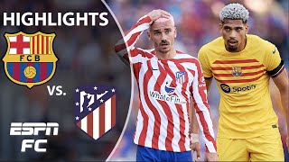 🏆 SILVERWARE LOADING 🏆 Barcelona vs Atletico Madrid  LaLiga Highlights  ESPN FC [upl. by Nnylyam555]