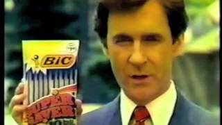 Bic Pens 1980s Throwback Commercial [upl. by Inilam631]