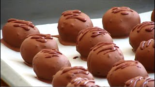 Rum Balls Recipe  Sweet Truffles Chocolate Homemade Rum Balls  NO BAKE [upl. by Schwarz244]