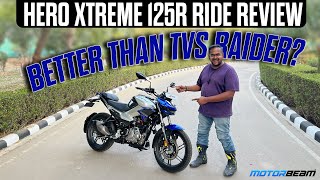 Hero Xtreme 125R Ride Review  Best 125cc Bike In India  MotorBeam [upl. by Atwater620]