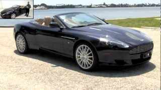 2007 Aston Martin DB9 Volante Convertible Midnight Blue Metallic [upl. by Neiluj]