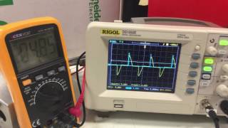 SCR Antiparallel 1 phase Load R10 Ohm 10 Watt  TCA785 [upl. by Eenot544]