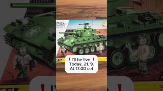 My new Cobi M24 Chaffee cobi lego tank history usa shorts fyp [upl. by Glover976]