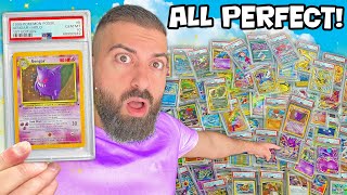 The Story of How I Graded 100 Perfect Pokemon Cards [upl. by Arrakat390]