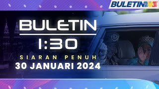 AlSultan Abdullah Tunku Azizah Berangkat Balik Ke Pahang  Buletin 130 30 Januari 2024 [upl. by Jakoba]