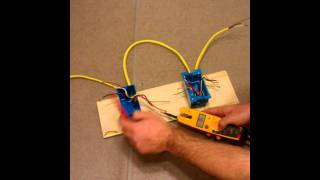 3 way switch troubleshoot and install Part 3 [upl. by Glimp170]