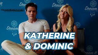 Do Katherine McNamara amp Dominic Sherwood really know each other  They pass the friendship test [upl. by Nirrac]