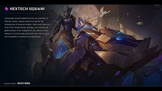 HEXTECH SEJUANI SKIN SPOTLIGHT07302024 [upl. by Arotahs548]