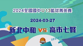 新北中和 vs 高市七賢  27032024 [upl. by Ainattirb]