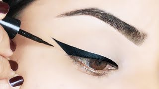 TOP 5 WINGED EYELINER HACKS TO TRY RIGHT NOW [upl. by Lolanthe]