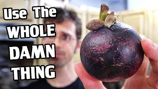 MANGOSTEEN  Fruit Seeds and Rind  How to Use the WHOLE Thing  Weird Fruit Explorer [upl. by Atelahs]