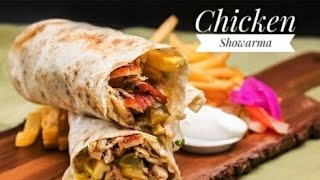 Chicken Shawarma Recipe by Street Food Pakistan  Hafeez Chughtai [upl. by Sredna]