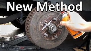 How to Remove a STUCK Drum Brake [upl. by Nuhsar]