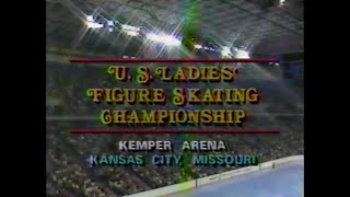 1985 US Figure Skating Championships Tiffany Chin Debi Thomas Caryn Kadeevy Brian Boitano Cockrell [upl. by Ynoble]