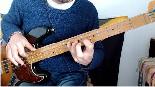 Travailler cest trop dur  Alpha Blondy Aston Barrett Bass Cover Tab in comments [upl. by Notrub]