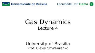 Gas Dynamics Lecture 4 Oblique Shock and Expansion Waves [upl. by Oicam]