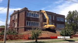 Roosevelt School Demolition [upl. by Steele]