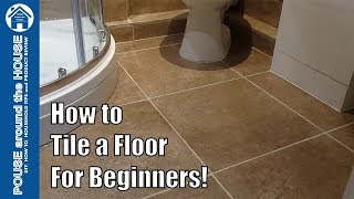 How to tile a bathroomshower floor beginners guideTiling made easy for DIY enthusiasts [upl. by Atem]