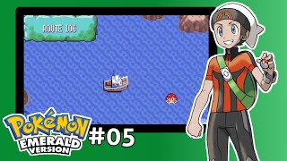 Pokemon Emerald Walkthrough Guide 05  To Dewford Town [upl. by Llerdna]