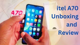 itel A70 Unboxing and Review entrylevel Android phone with a big battery [upl. by Julian288]