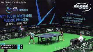 WTT Youth Contender Finals U11 Puerto Princesa 2024 [upl. by Adias]