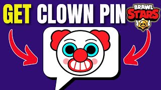 How To Get The Clown Pin In Brawl Stars [upl. by Jepum]